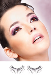 Black Deluxe Eyelashes - BE671 by Baci Lingerie